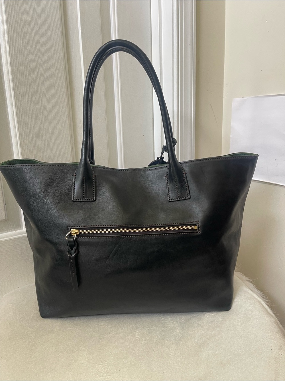 Dooney & Bourke  Russel Florentine leather Tote - Picture 12 of 15